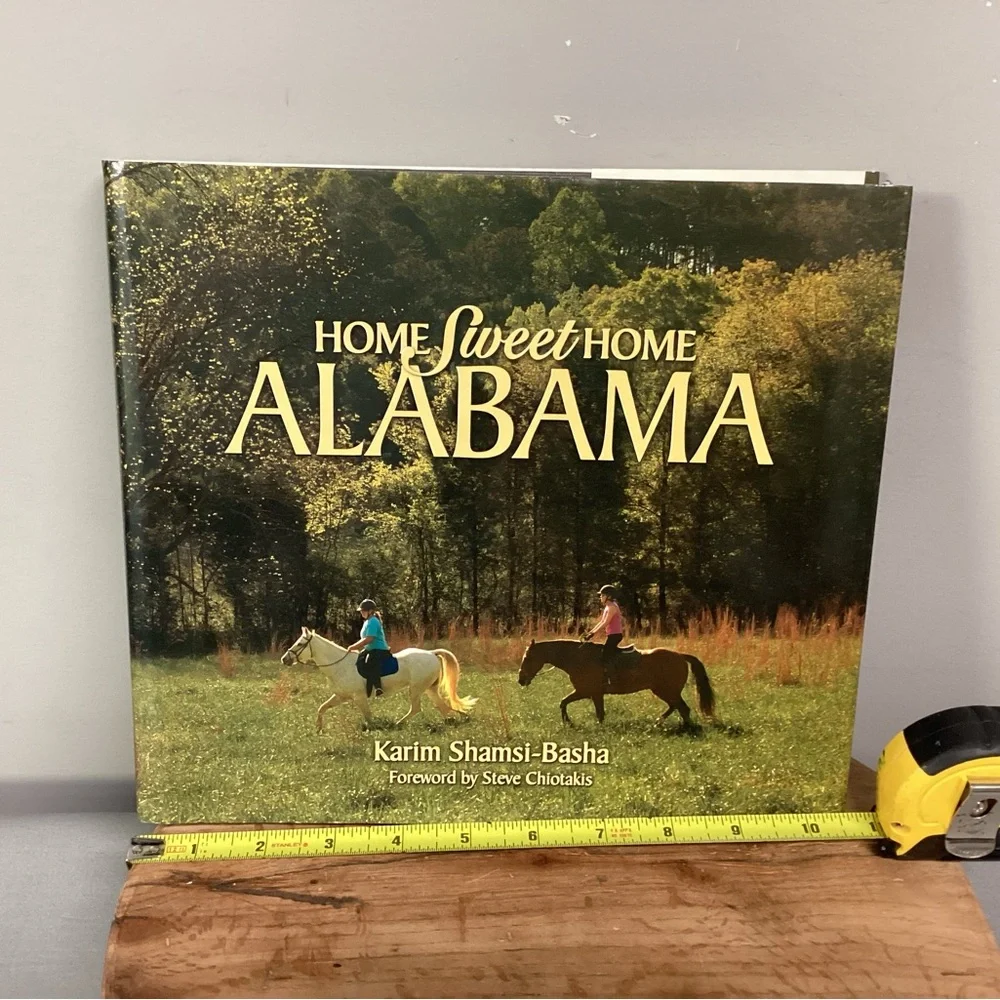 🟢 Vintage - Home Sweet Home Alabama - Huge Coffee Table Picture Book - Great